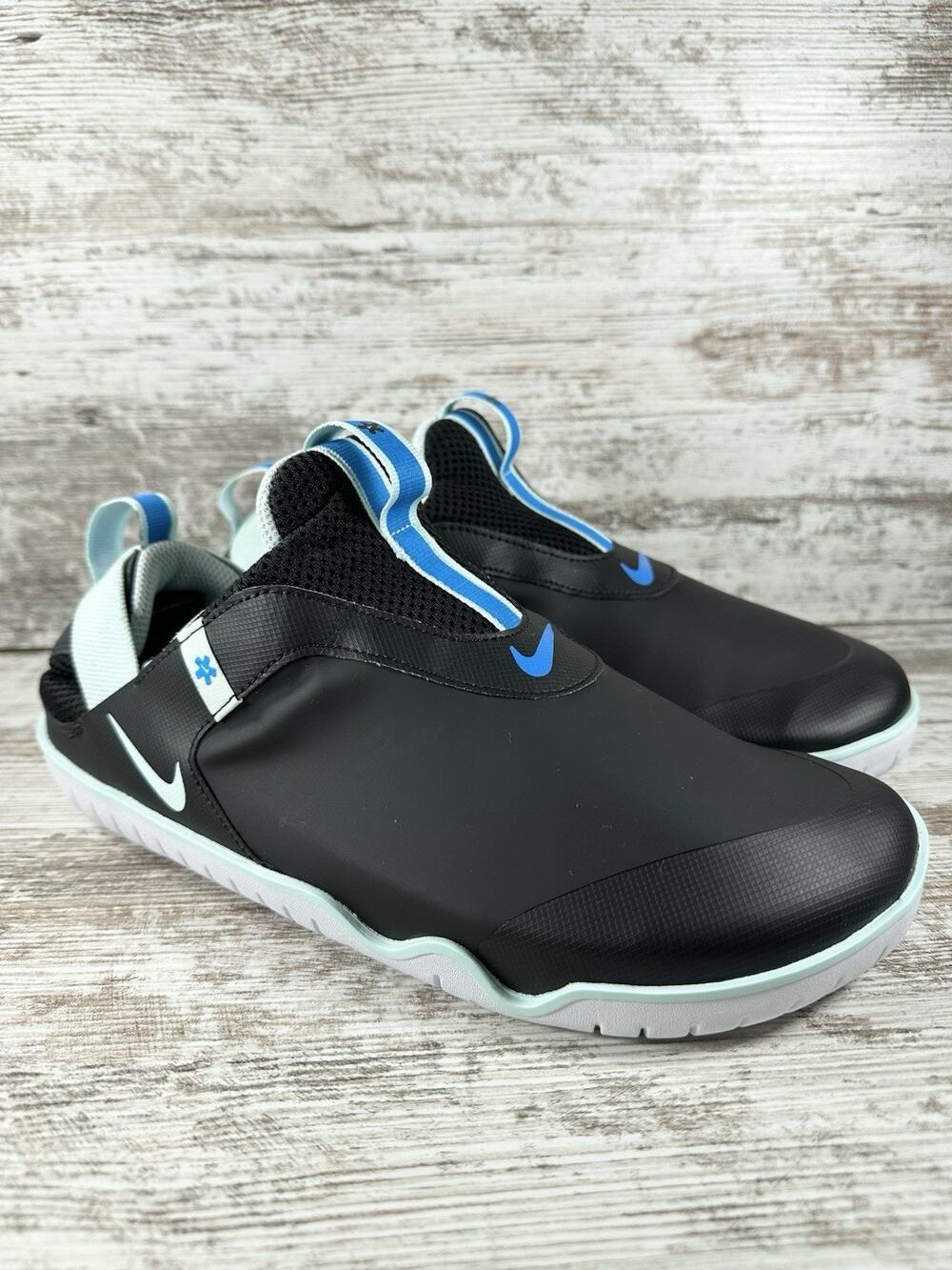 UNWORN Men's Nike Air Zoom Pulse Medical Black Slip-On Shoes Sz 10 Nurse Doctor